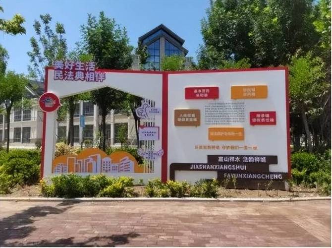 第三主题区为民法典区,此区位于祥和邻里中心及祥和社区高庄小区附近